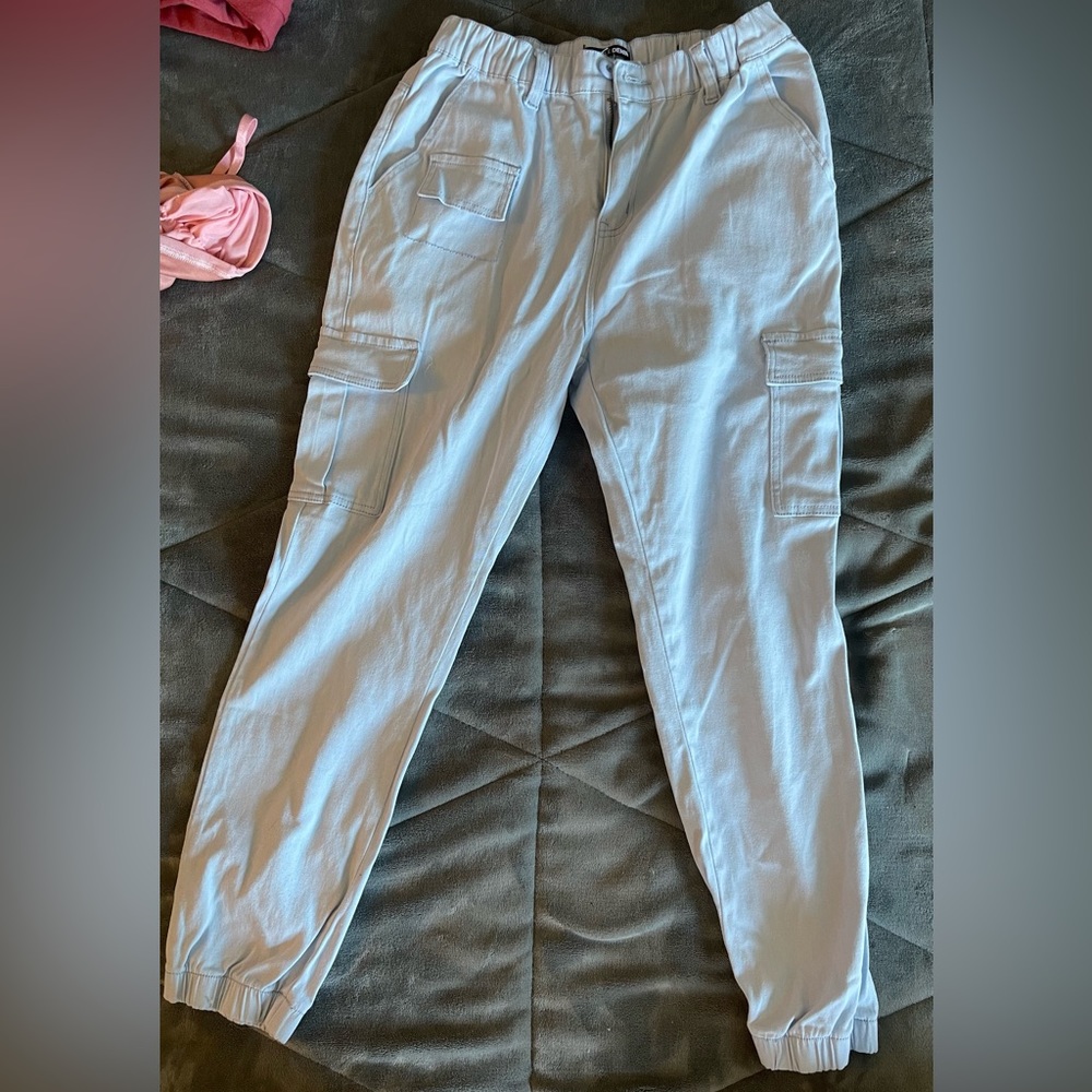 Light blue joggers